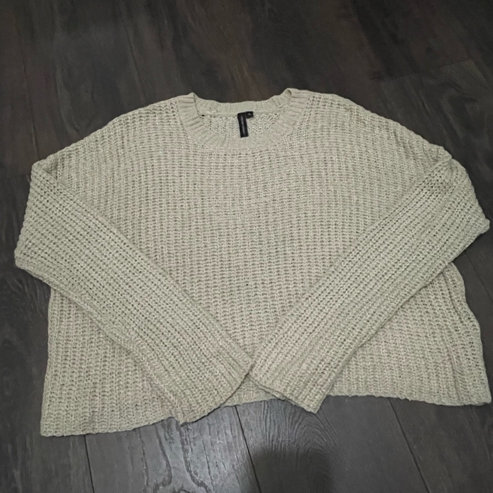 Cropped sweater